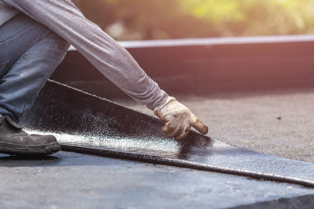 Professional Crawl Space Encapsulation technician working in Harrod, OH